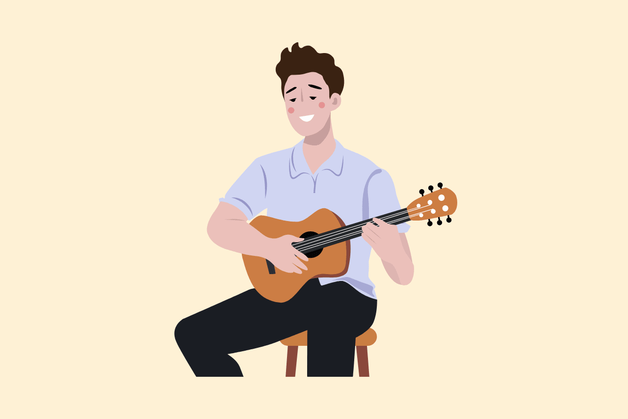 Playing the Guitar
